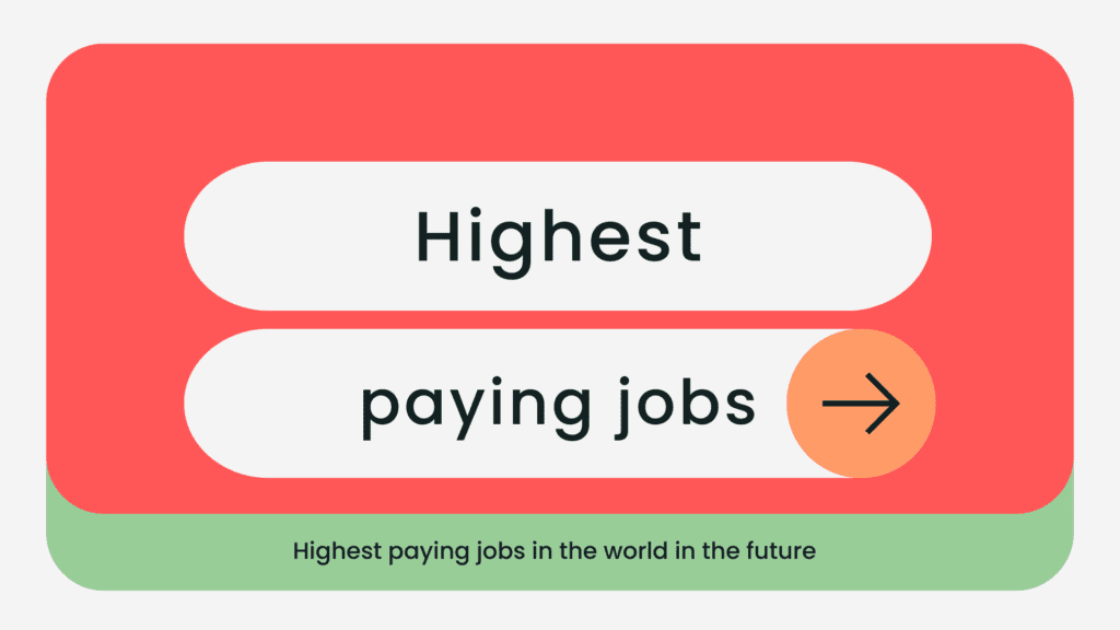 Highest paying jobs in the world in the future
