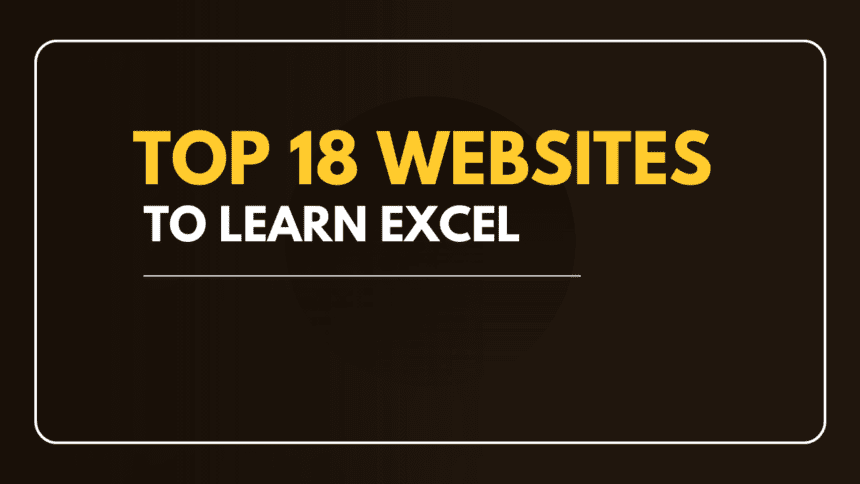 Learn Excel for Free