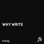 Why Write