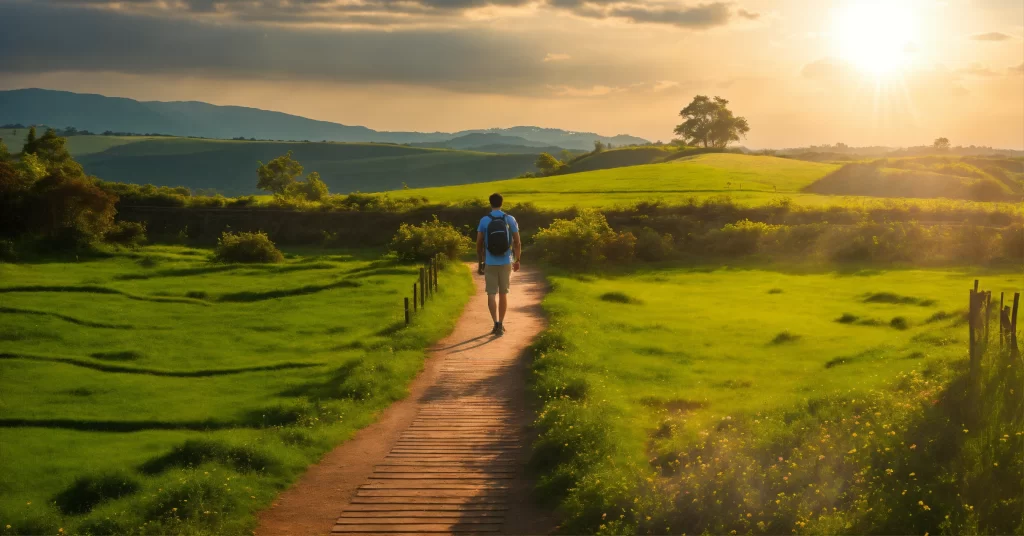 Walking in Nature