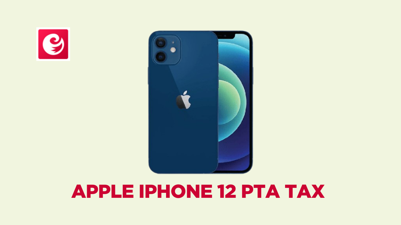 Apple iPhone 12 pta tax