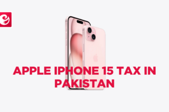 Apple iphone 15 tax in Pakistan