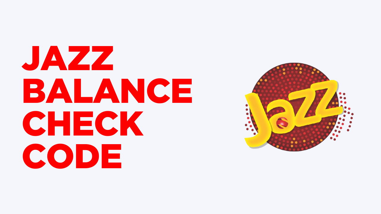 Jazz Balance Check Code