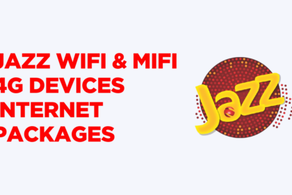 Jazz Wifi & Mifi 4G Devices Internet Packages