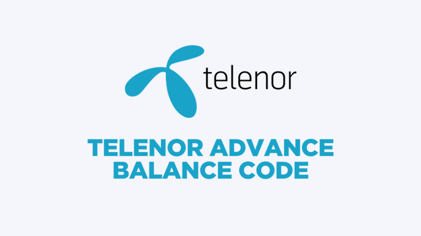 Telenor Advance Balance Code