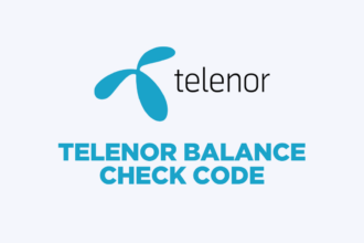 Telenor Balance Check Code