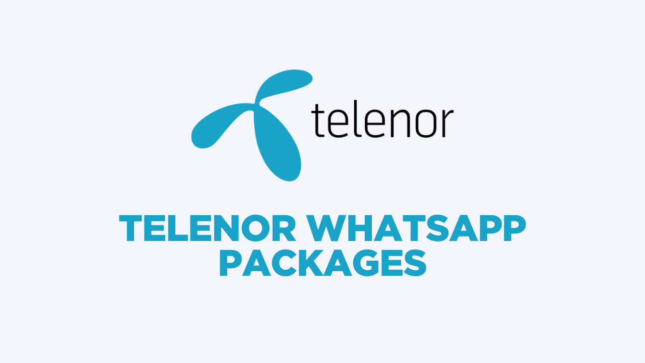 Telenor WhatsApp Packages