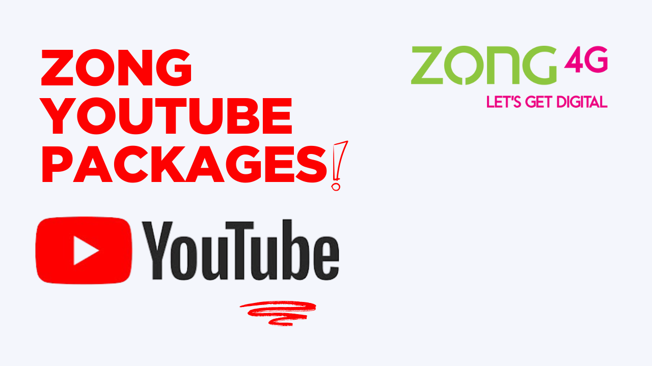 Zong YouTube Packages